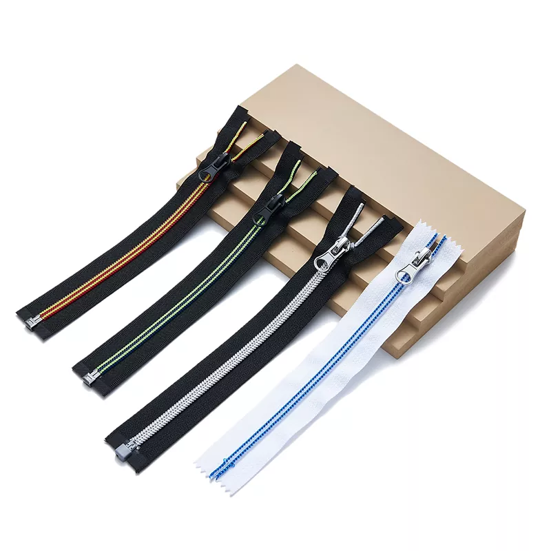 Ekologiczny zamek błyskawiczny z nylonu pochodzącego z recyklingu